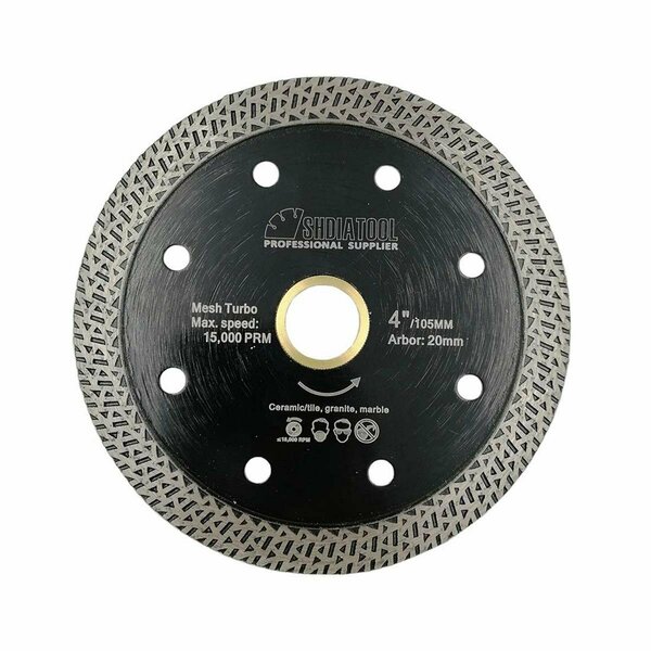 Defenseguard 4 in. Segmented Rim Diamond Saw Blade DE3845213